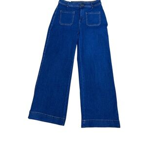 NWT Women’s‎ Wide Leg Denim Jeans – Medium Wash – Size 6